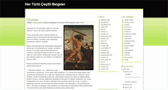 Desktop Screenshot of cesitli-belgeler.blogspot.com