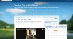 Desktop Screenshot of carolineelementary.blogspot.com