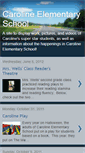 Mobile Screenshot of carolineelementary.blogspot.com