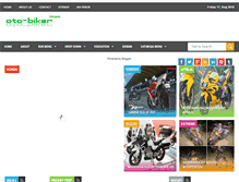 Tablet Screenshot of oto-biker.blogspot.com