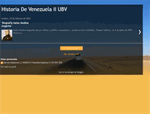 Tablet Screenshot of historiadevenezuelaubv.blogspot.com
