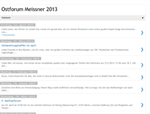 Tablet Screenshot of meissner2013-ostforum.blogspot.com