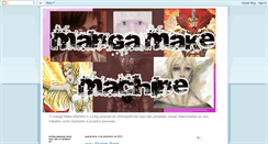 Desktop Screenshot of mangamake.blogspot.com