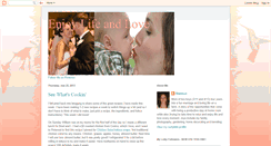 Desktop Screenshot of enjoylifeandlove.blogspot.com