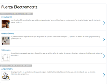 Tablet Screenshot of fuerzaelectromotriz.blogspot.com