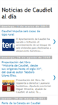 Mobile Screenshot of noticiasdecaudiel.blogspot.com