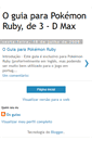 Mobile Screenshot of guiaparapokemon.blogspot.com