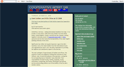 Desktop Screenshot of cooperativespirit08.blogspot.com