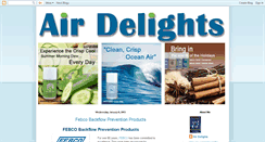 Desktop Screenshot of airdelights.blogspot.com