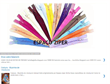 Tablet Screenshot of espacoziper.blogspot.com