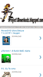 Mobile Screenshot of projectdownloads.blogspot.com