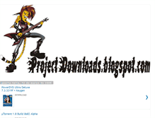 Tablet Screenshot of projectdownloads.blogspot.com