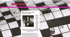 Desktop Screenshot of mileymarie.blogspot.com