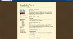 Desktop Screenshot of johnduffyswords.blogspot.com