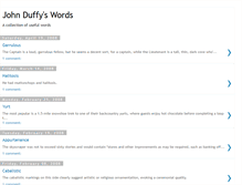 Tablet Screenshot of johnduffyswords.blogspot.com