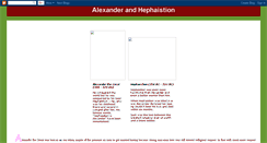 Desktop Screenshot of alexanderhephaistion.blogspot.com