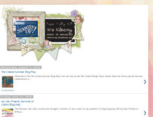 Tablet Screenshot of paperfairykris.blogspot.com