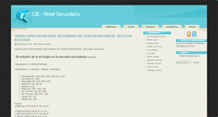 Desktop Screenshot of cienivsecundario.blogspot.com