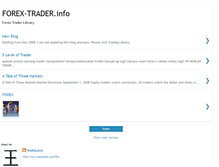 Tablet Screenshot of forex-trader-info.blogspot.com