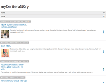 Tablet Screenshot of myceriterastory.blogspot.com