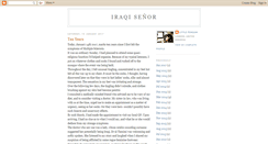Desktop Screenshot of iraqisenor.blogspot.com