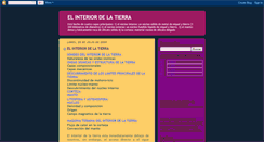 Desktop Screenshot of elinteriordelatierra.blogspot.com
