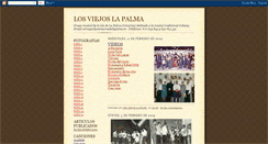 Desktop Screenshot of losviejoslapalma.blogspot.com