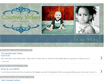 Tablet Screenshot of courtneyvickersphoto.blogspot.com