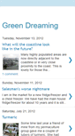 Mobile Screenshot of green-dreaming.blogspot.com