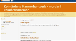 Desktop Screenshot of marmorhantverk.blogspot.com