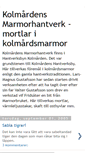 Mobile Screenshot of marmorhantverk.blogspot.com