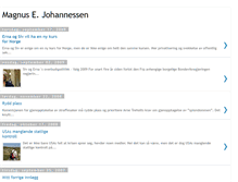 Tablet Screenshot of magnusejohannessen.blogspot.com