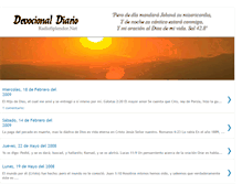 Tablet Screenshot of devocionalcristiano.blogspot.com