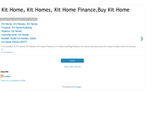 Tablet Screenshot of buykithomesbuildingfinancebuilderloan.blogspot.com