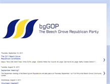 Tablet Screenshot of beechgroverepublicans.blogspot.com