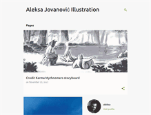 Tablet Screenshot of aleksa-jovanovic.blogspot.com