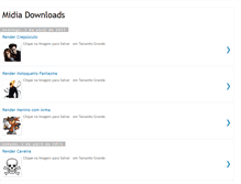 Tablet Screenshot of midia-downloads.blogspot.com