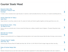 Tablet Screenshot of counterstoolswoodz.blogspot.com