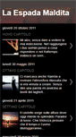 Mobile Screenshot of laespadamaldita.blogspot.com