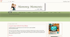 Desktop Screenshot of mommymomentswithabby.blogspot.com