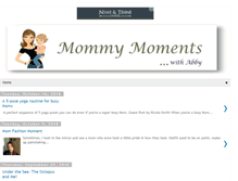 Tablet Screenshot of mommymomentswithabby.blogspot.com
