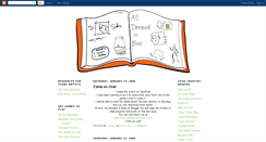 Desktop Screenshot of alldressedinblue.blogspot.com