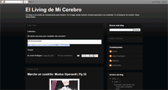 Desktop Screenshot of ellivingdemicerebro.blogspot.com