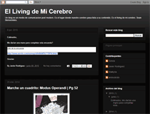 Tablet Screenshot of ellivingdemicerebro.blogspot.com