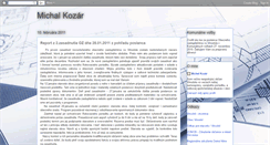 Desktop Screenshot of michalkozar.blogspot.com