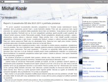 Tablet Screenshot of michalkozar.blogspot.com