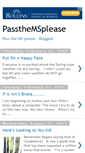 Mobile Screenshot of passthemsplease.blogspot.com