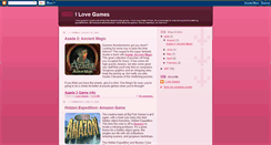 Desktop Screenshot of ilovegames46.blogspot.com