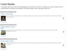 Tablet Screenshot of ilovegames46.blogspot.com