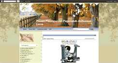 Desktop Screenshot of anthoniuslucialegacy.blogspot.com
